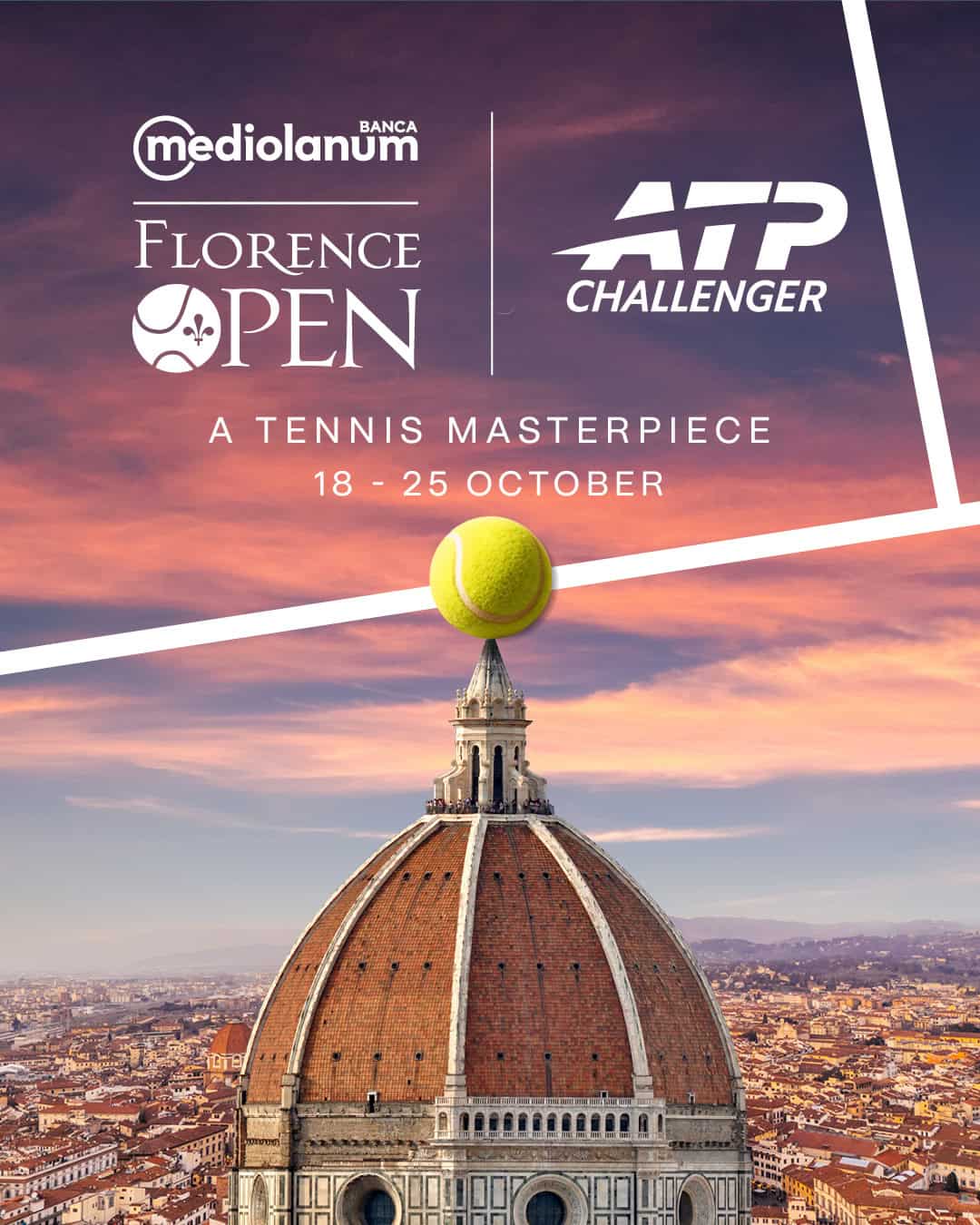 Banca Mediolanum Florence Open 2026, ATP Challenger, a tennis masterpiece, 18-25 ottobre